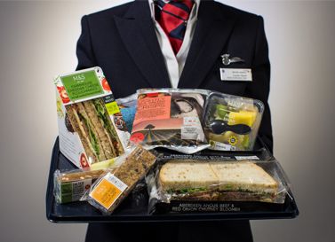 پرواز به british-airways-food