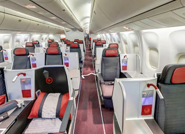 پرواز به Flight_Austrian-Airline_